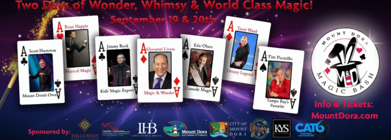 First-Ever Mount Dora Magic Bash Brings World-Class Magicians to the Community.